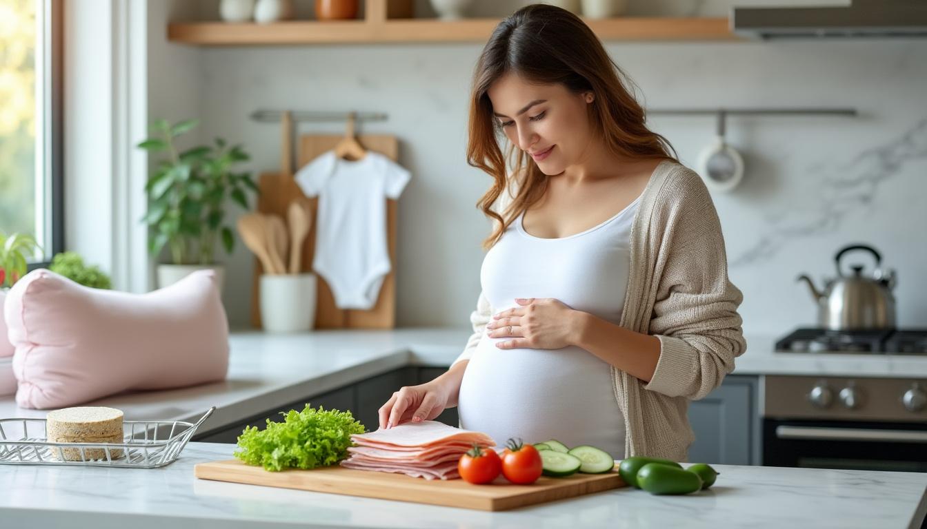 découvrez les conseils essentiels pour consommer du jambon blanc en toute sécurité pendant la grossesse, et protégez votre santé et celle de votre bébé.