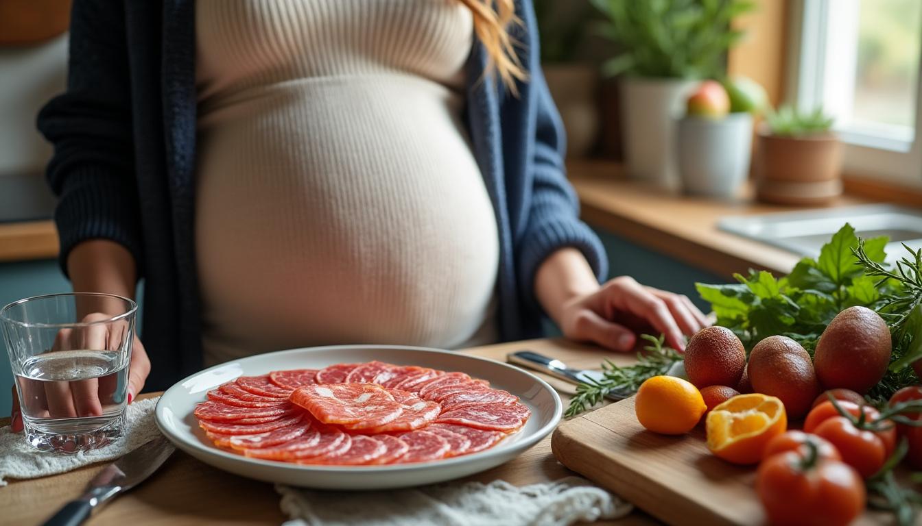 découvrez les conseils essentiels sur la consommation de saucisson pendant la grossesse, les risques potentiels et les précautions à prendre pour assurer la sécurité de la future maman et du bébé.