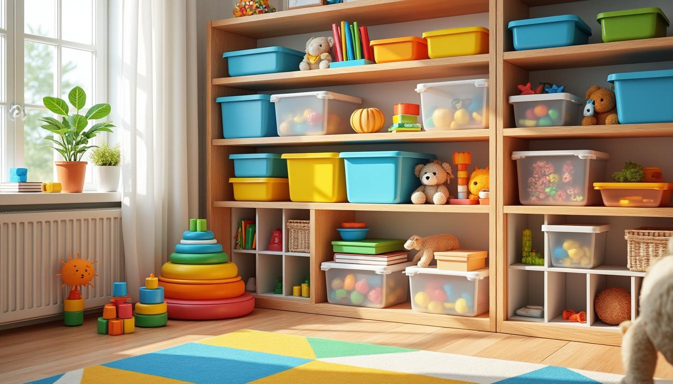 découvrez des astuces pratiques pour un rangement de jouets efficace et organisé, simplifiant le quotidien et optimisant l'espace de jeu.