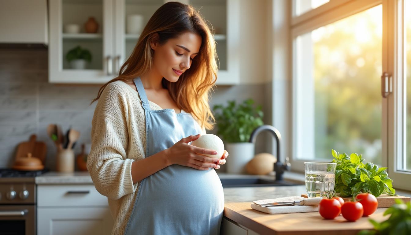 découvrez si la mozzarella est sûre à consommer pendant la grossesse, les précautions à prendre et les conseils pour éviter les risques pour la santé de la future maman et du bébé.