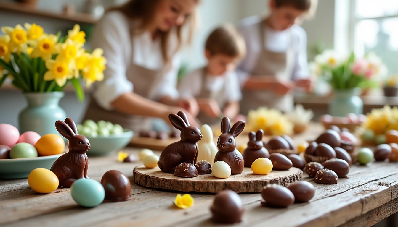 découvrez des idées gourmandes de chocolat de pâques pour célébrer la fête en famille avec des recettes simples et délicieuses.