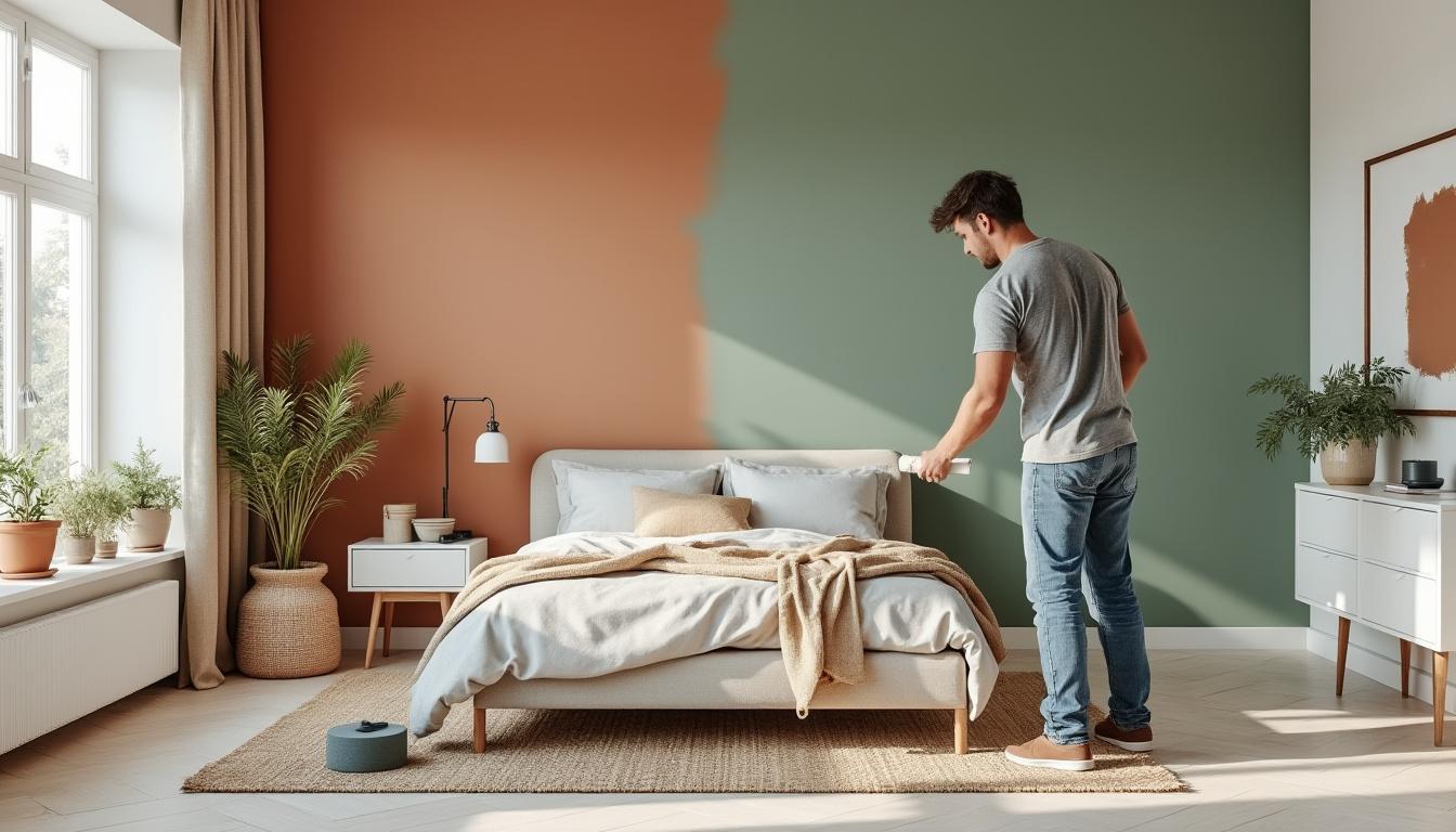 découvrez comment peindre une chambre adulte avec deux couleurs pour créer un effet harmonieux et élégant, grâce à nos conseils pratiques et astuces déco.