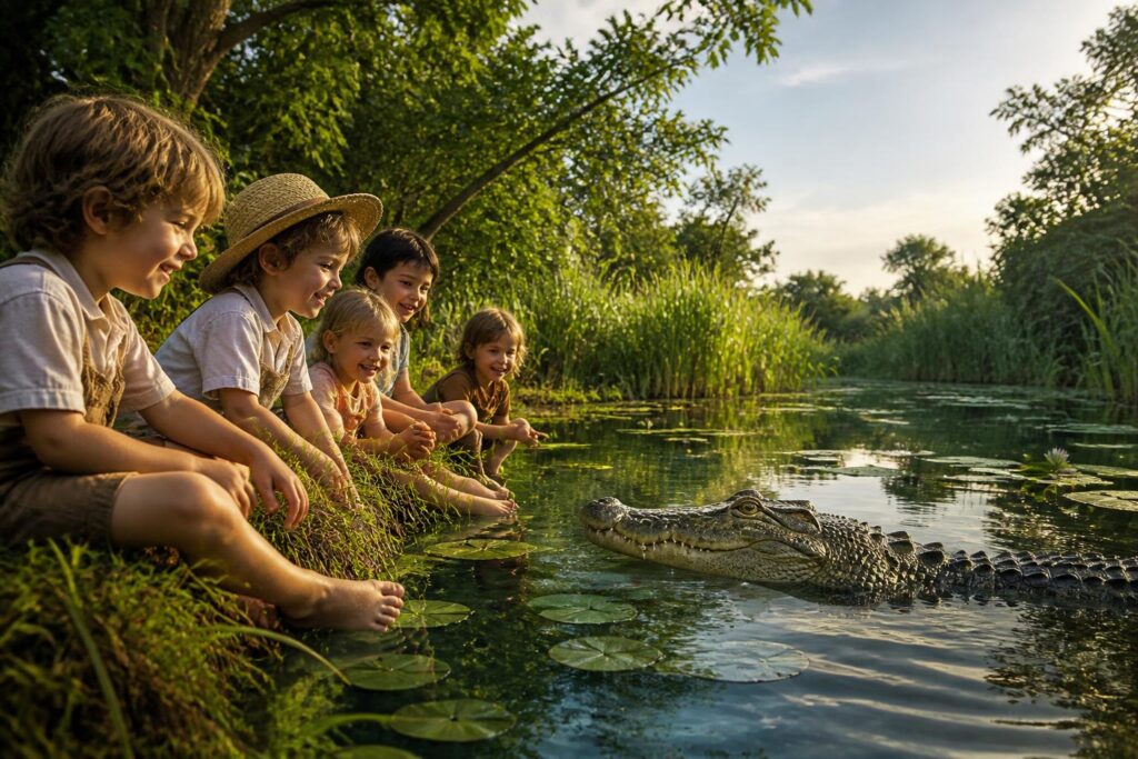 découvrez l'histoire fascinante des paroles de la chanson « ah les crocodiles » qui enchantent les enfants depuis des générations.