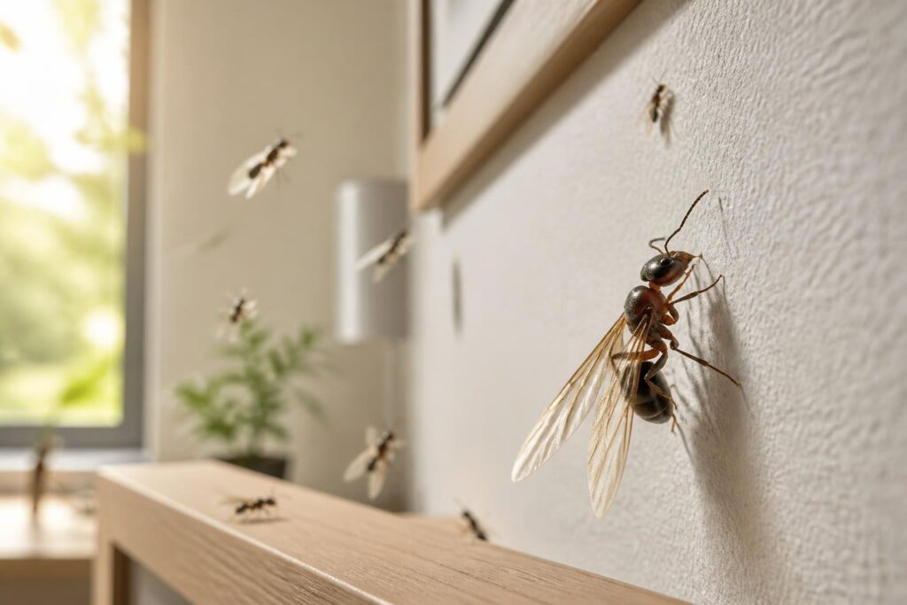découvrez pourquoi les fourmis volantes envahissent parfois les maisons, leur cycle de vie et comment les prévenir efficacement.