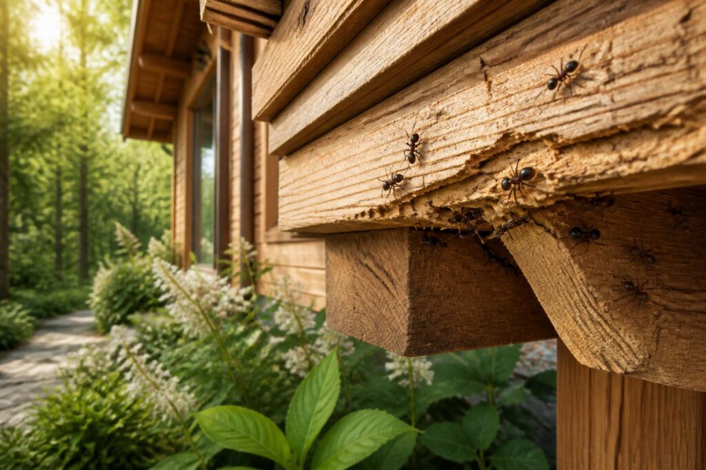 découvrez des méthodes efficaces pour protéger votre maison des fourmis charpentières tout en respectant et préservant la colonie, pour un équilibre écologique durable.