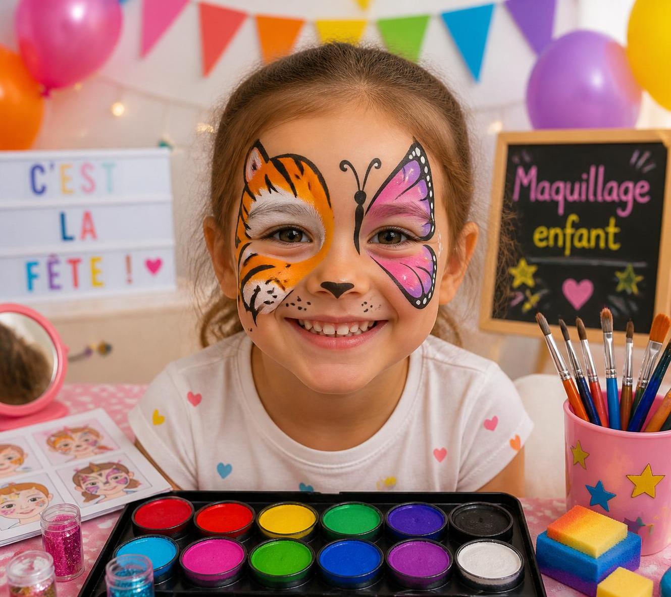 découvrez des astuces simples et rapides pour un maquillage facile et ludique pour enfant, parfait pour toutes les occasions et en un clin d’œil.