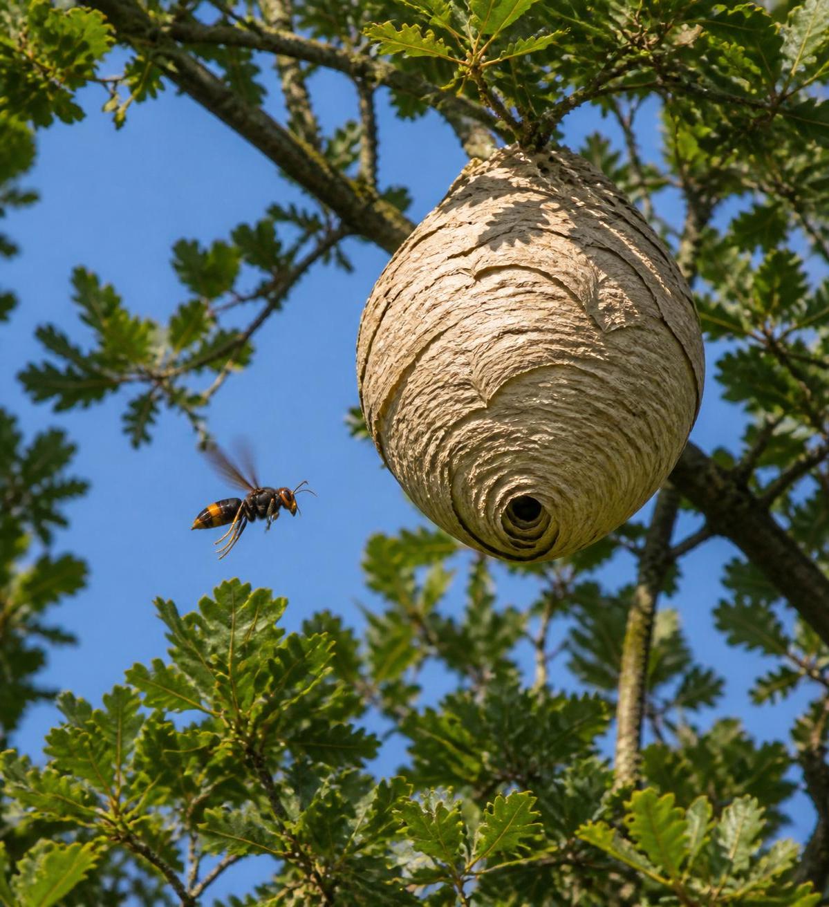 apprenez à identifier les signes d'un nid de frelon asiatique pour protéger efficacement votre maison contre cette menace invasive.