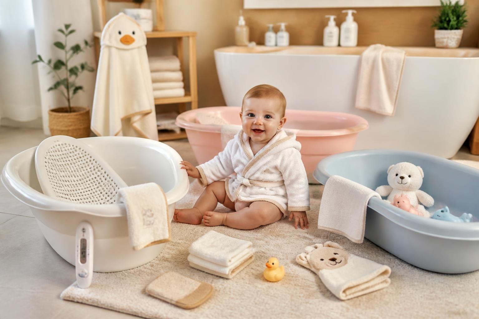 découvrez comment choisir la baignoire taille standard parfaite pour votre bébé, alliant sécurité, confort et praticité pour des moments de bain tout en douceur.