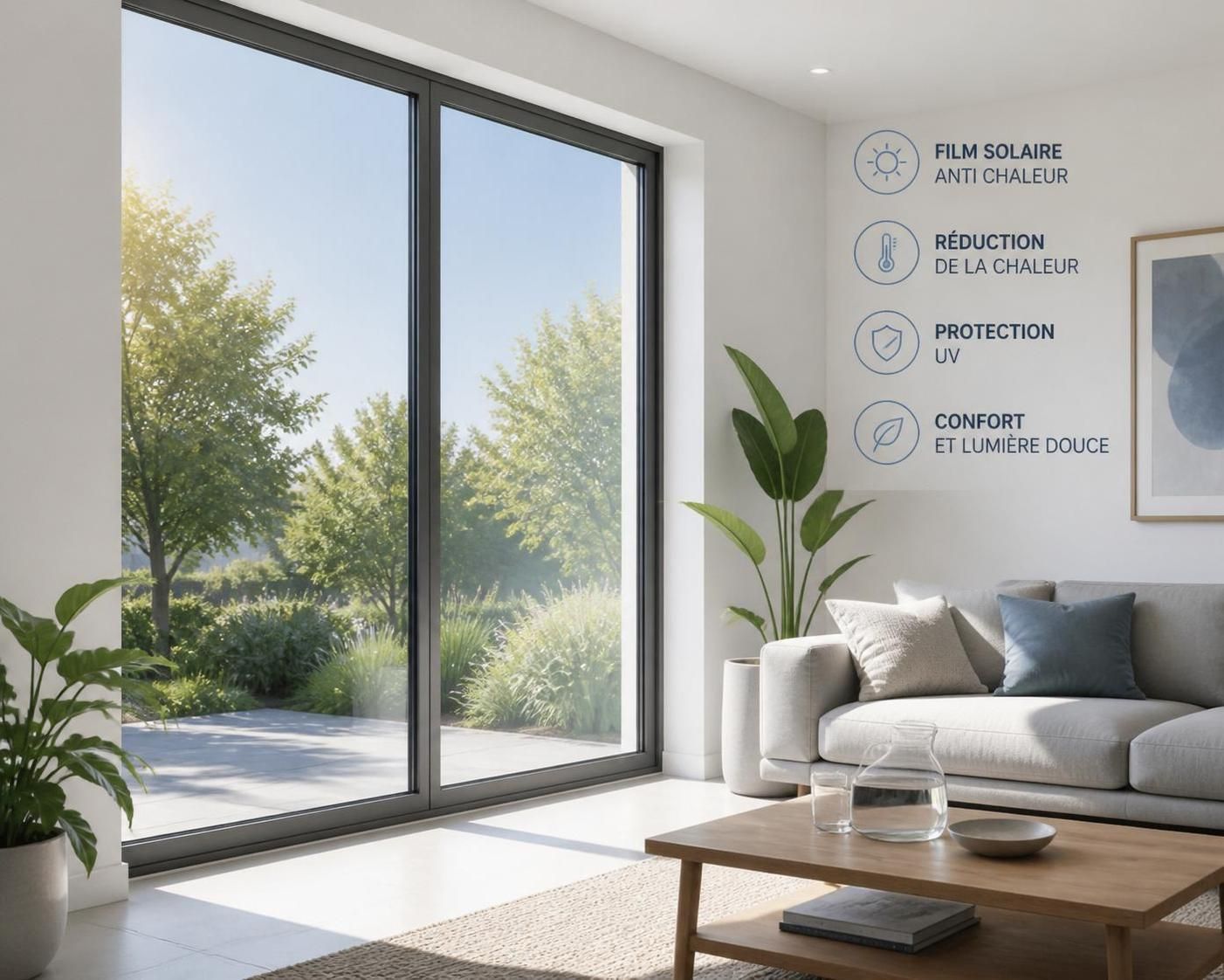 découvrez comment choisir le film solaire anti chaleur idéal pour garder votre maison fraîche en été tout en protégeant vos espaces des rayons du soleil.