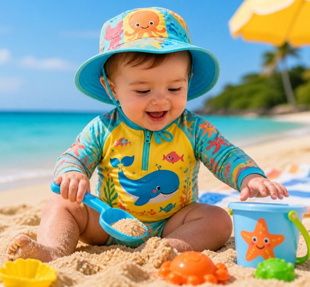 découvrez comment choisir le maillot de bain parfait pour votre bébé en fonction de son âge et de la sensibilité de sa peau, pour des baignades confortables et sécurisées.