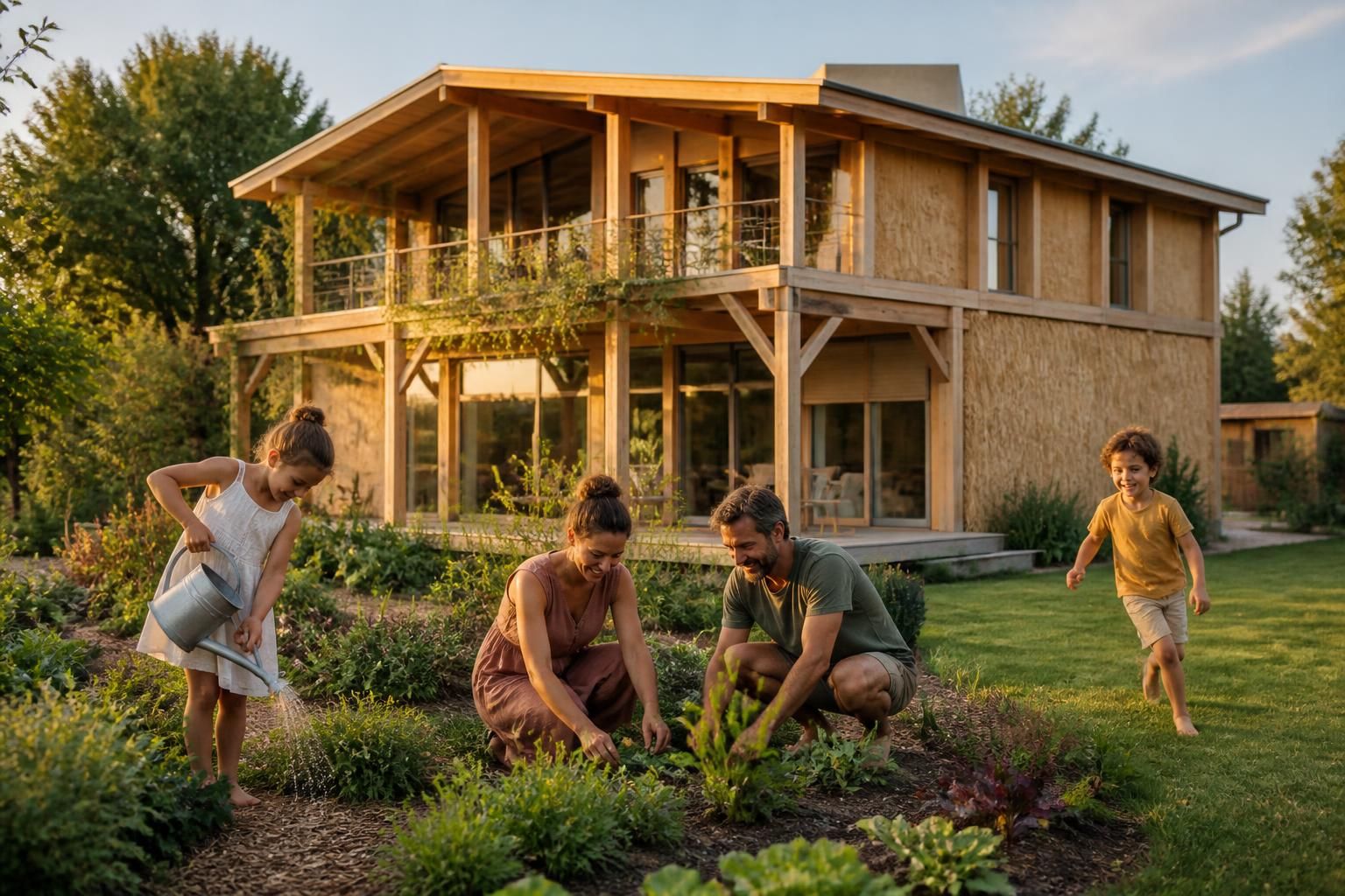 découvrez pourquoi la maison biosourcée séduit de plus en plus de parents responsables, soucieux d'offrir un habitat sain, écologique et durable pour leur famille.