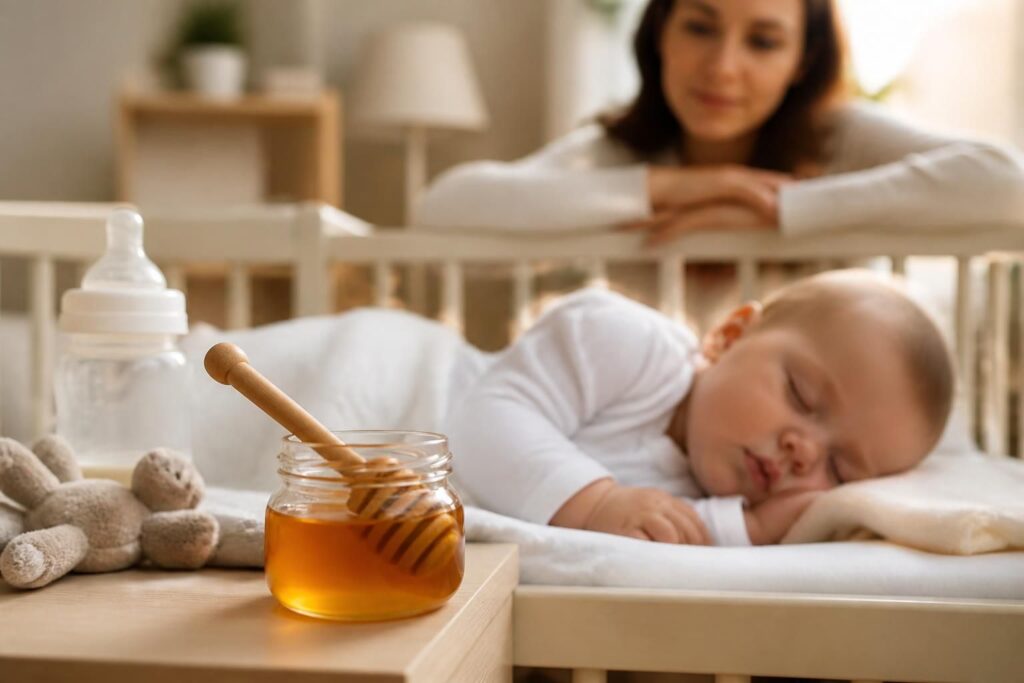 découvrez pourquoi il est important d'éviter de donner du miel aux bébés avant un an, les risques pour leur santé, et les précautions à prendre pour leur sécurité.