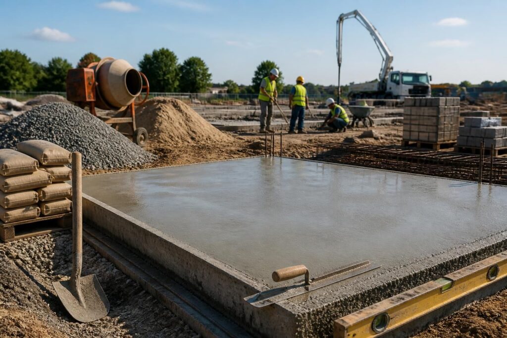 découvrez les différents facteurs qui influencent le prix d’une dalle béton au m² et apprenez comment estimer le coût final de votre projet de construction.