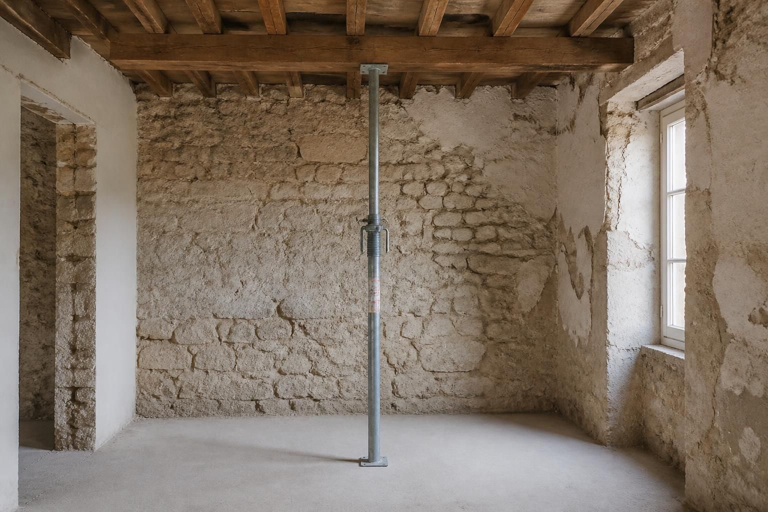 découvrez le rôle essentiel d'un étai dans la maison pour renforcer vos murs fragiles et assurer la stabilité de votre habitat.