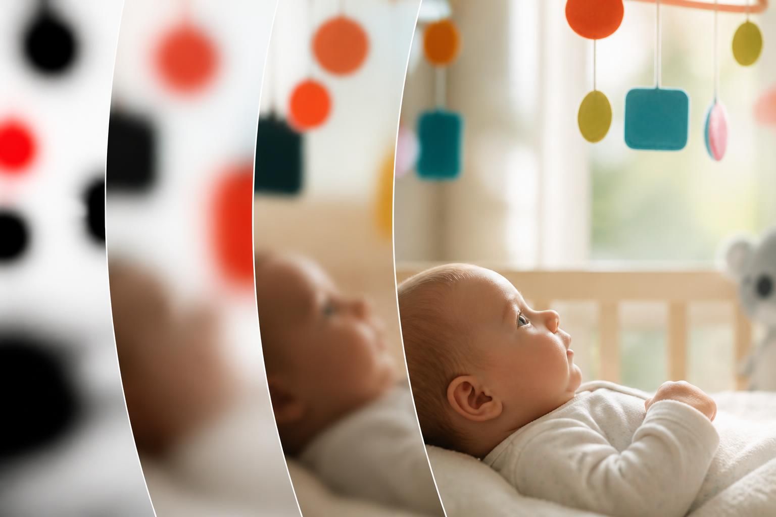 découvrez comment les capacités visuelles de votre bébé évoluent durant ses premiers mois, avec des conseils pour stimuler son développement visuel dès la naissance.