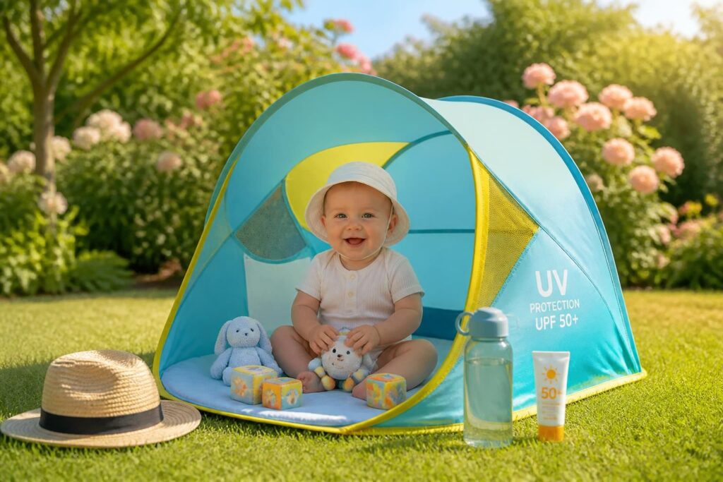 découvrez pourquoi la tente anti uv est un accessoire indispensable pour protéger votre bébé du soleil à la maison, alliant sécurité et confort.