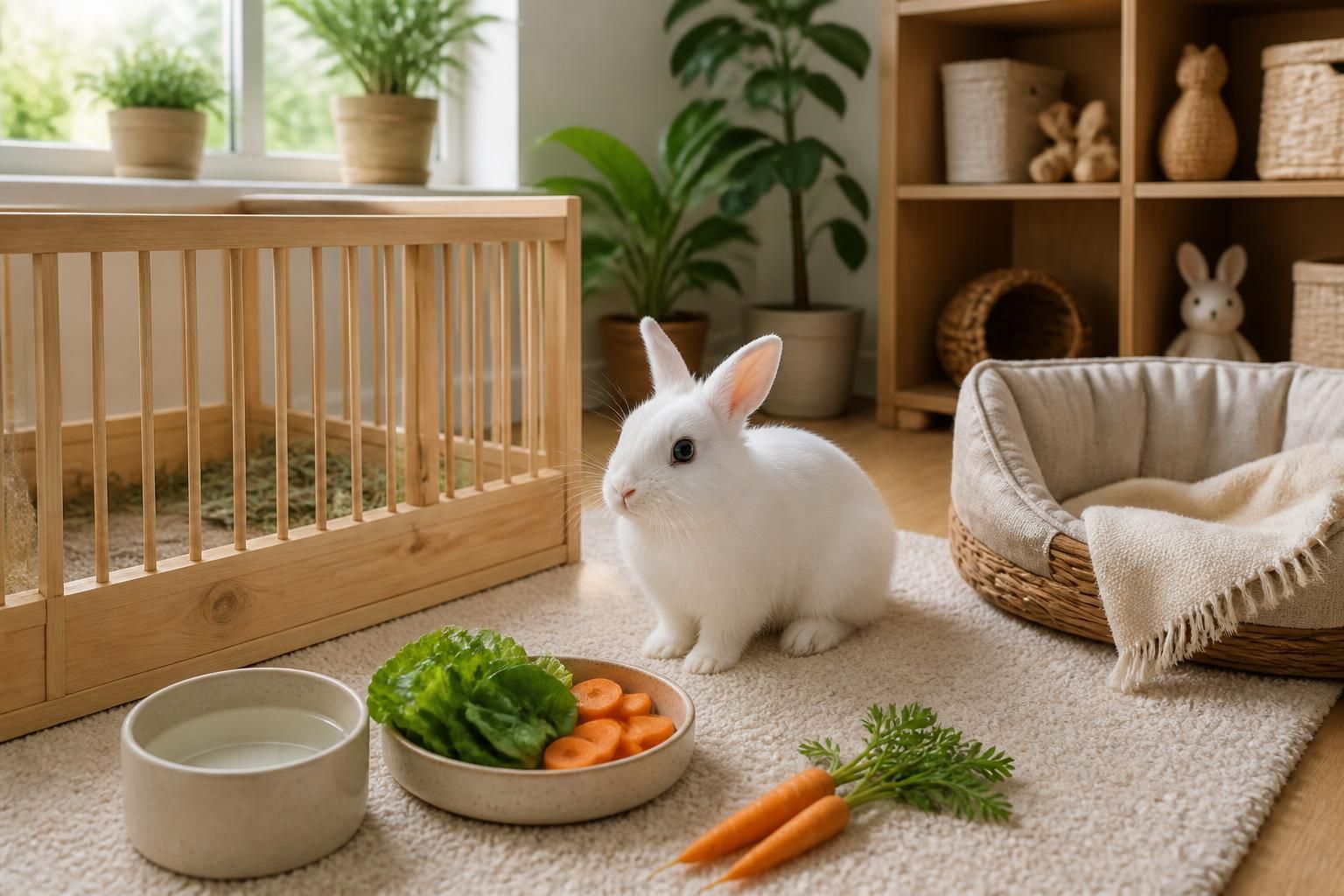 découvrez nos conseils pratiques pour bien préparer l'arrivée de votre bébé lapin à la maison et offrir à ce petit compagnon un environnement sûr et chaleureux.