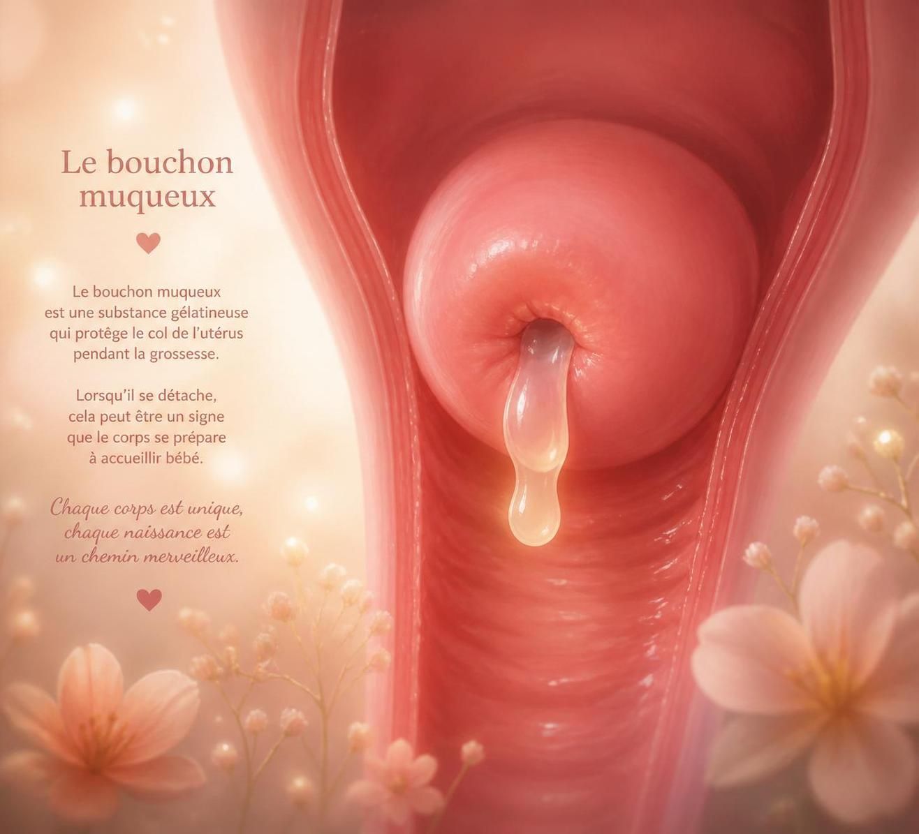 découvrez les signes du bouchon muqueux pendant la grossesse et comment ils annoncent l’accouchement imminent pour mieux vous préparer à ce moment clé.