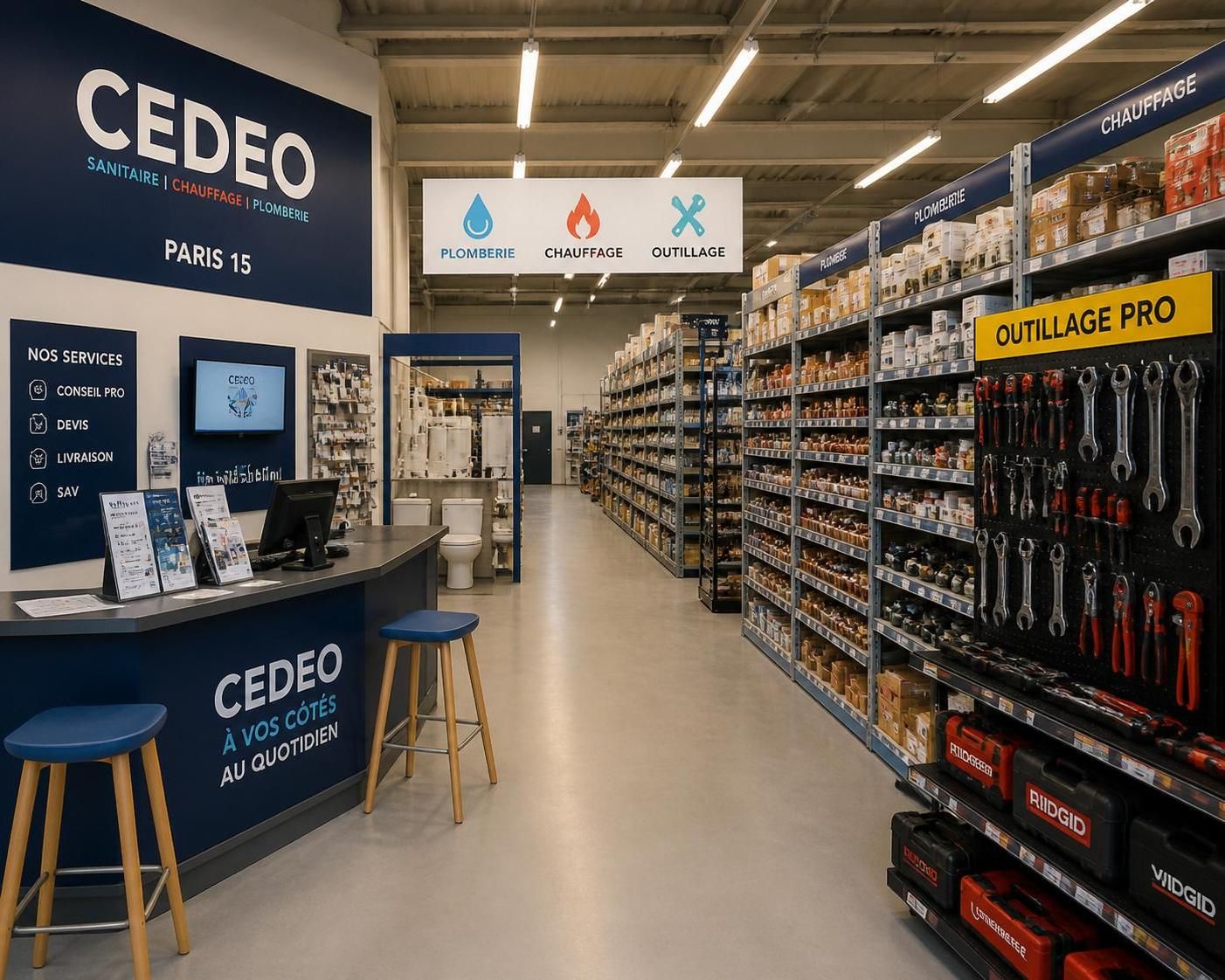 découvrez cedeo paris 15, votre expert pour trouver les meilleurs matériaux de qualité pour tous vos travaux à domicile. profitez de conseils professionnels et d'un large choix pour réussir vos projets.