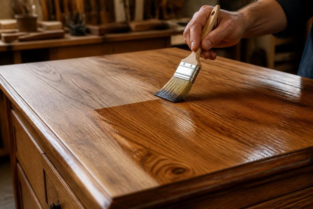 découvrez comment choisir la meilleure finition d'enduit pour protéger et embellir vos meubles en bois, alliant durabilité et esthétisme.