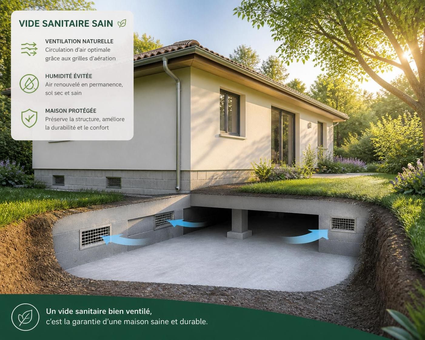 découvrez pourquoi une bonne aération du vide sanitaire est cruciale pour préserver la santé de votre maison, prévenir l'humidité et améliorer la qualité de l'air intérieur.