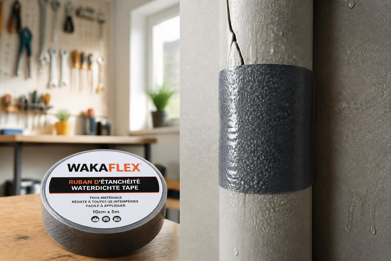découvrez wakaflex, l’adhésif étanche innovant qui simplifie et révolutionne toutes vos réparations maison avec une étanchéité garantie.