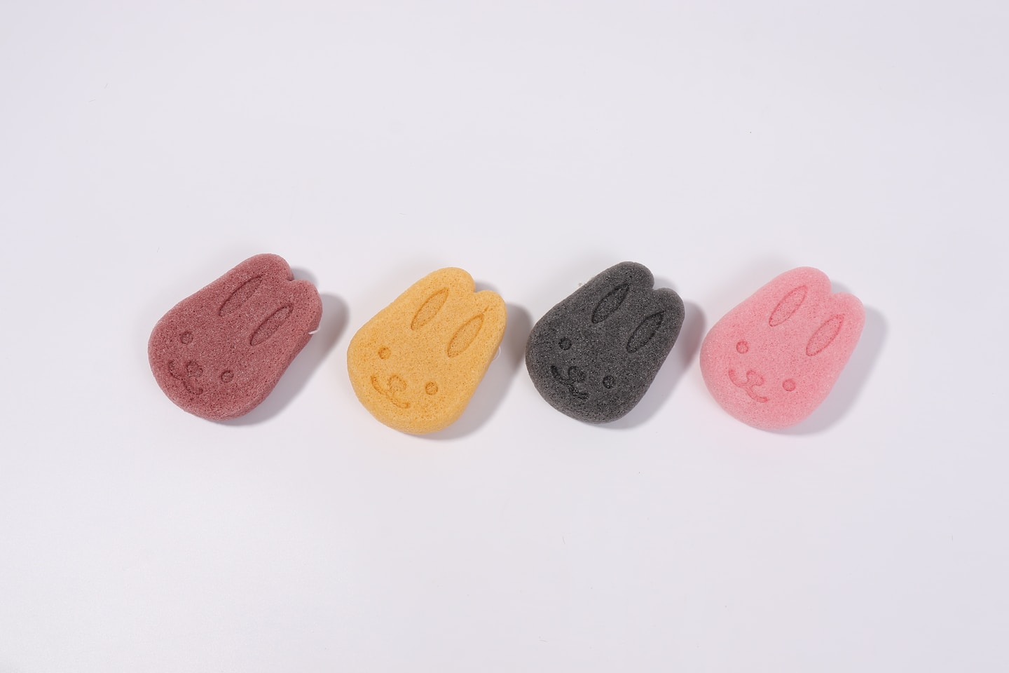 a group of different colored rocks