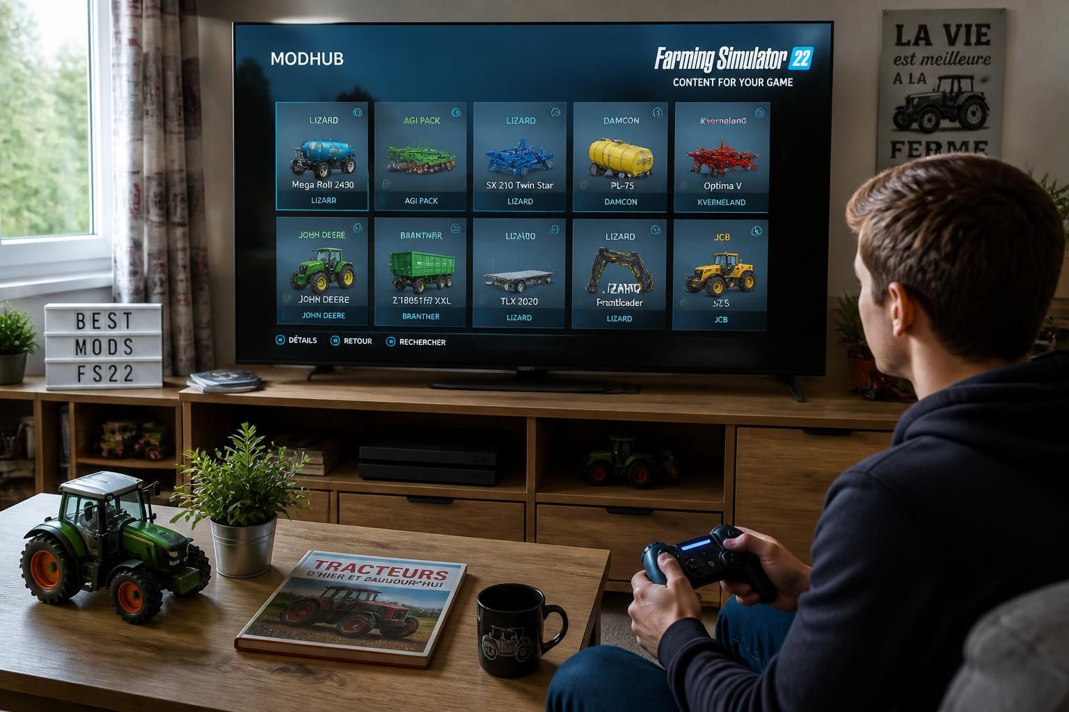 découvrez où trouver les meilleurs mods fs22 pour ps4 sur modhub et consoles, pour enrichir votre expérience de farming simulator 22 avec des contenus de qualité.