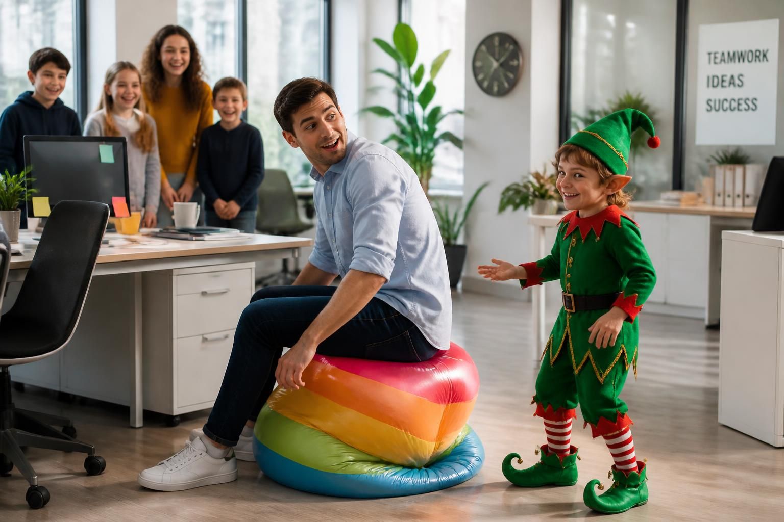 découvrez une blague de lutin farceur amusante et adaptée à tous : enfants, adolescents et adultes au bureau pour égayer votre journée.