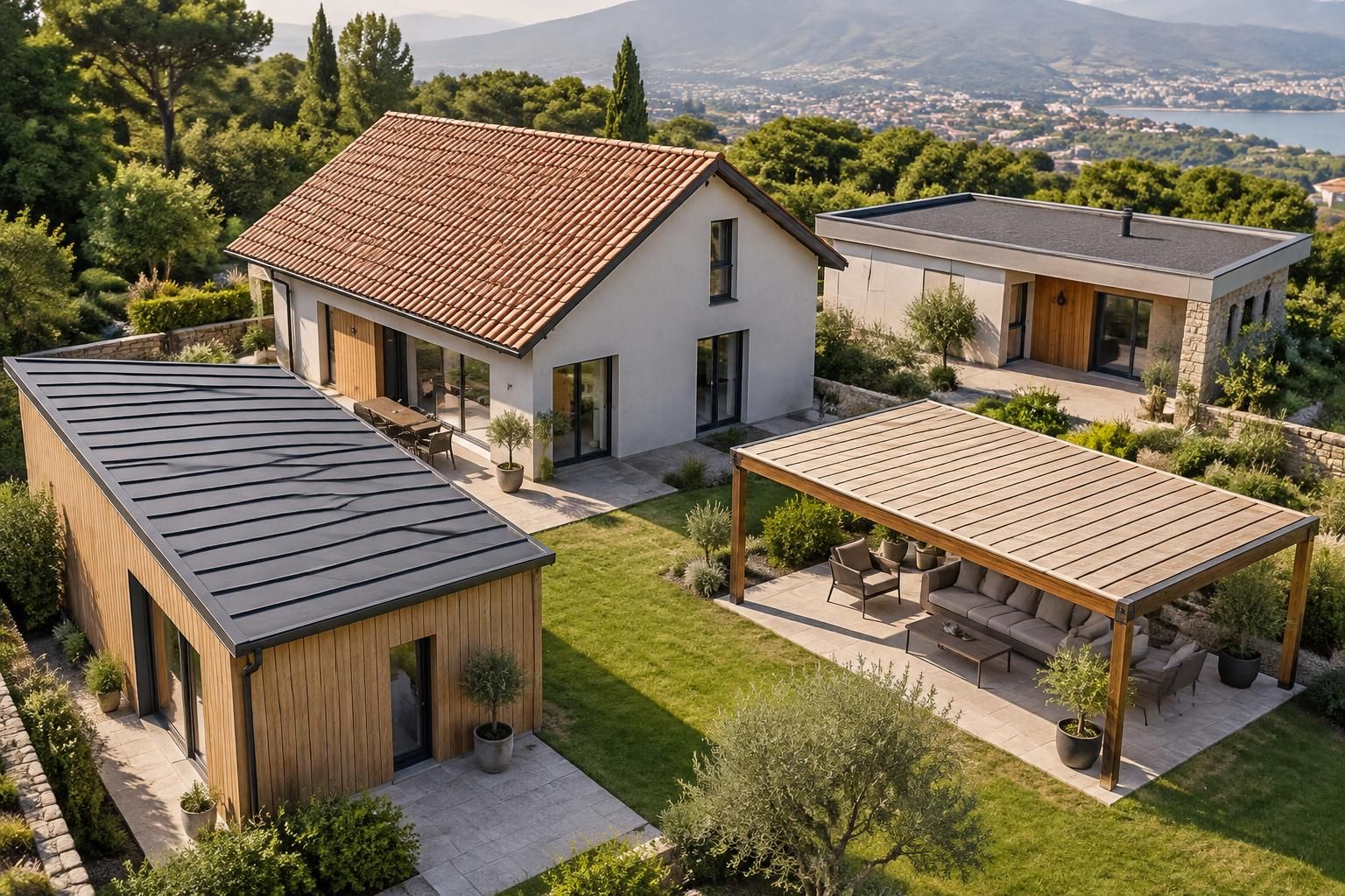 découvrez comment calculer la pente d’un toit grâce à des méthodes adaptées aux toitures à 1 ou 2 pans, aux pergolas et aux toits plats.