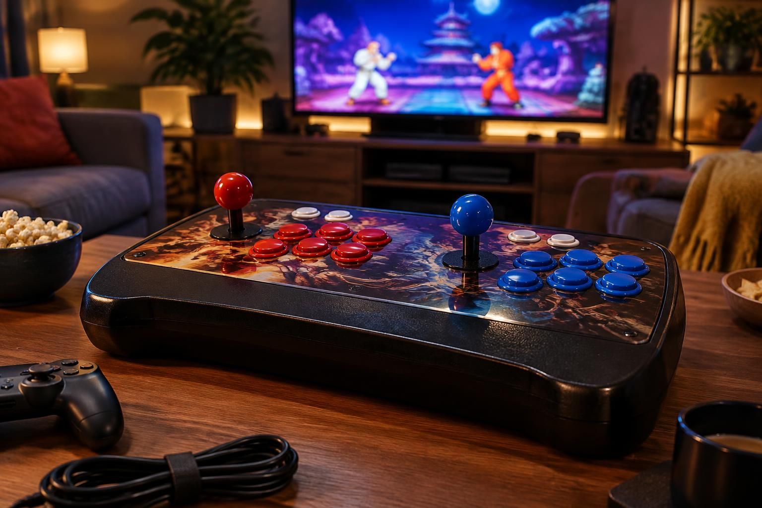 découvrez le capcom home arcade, sa console et son stick arcade, avec des astuces pour profiter pleinement de vos jeux rétro.