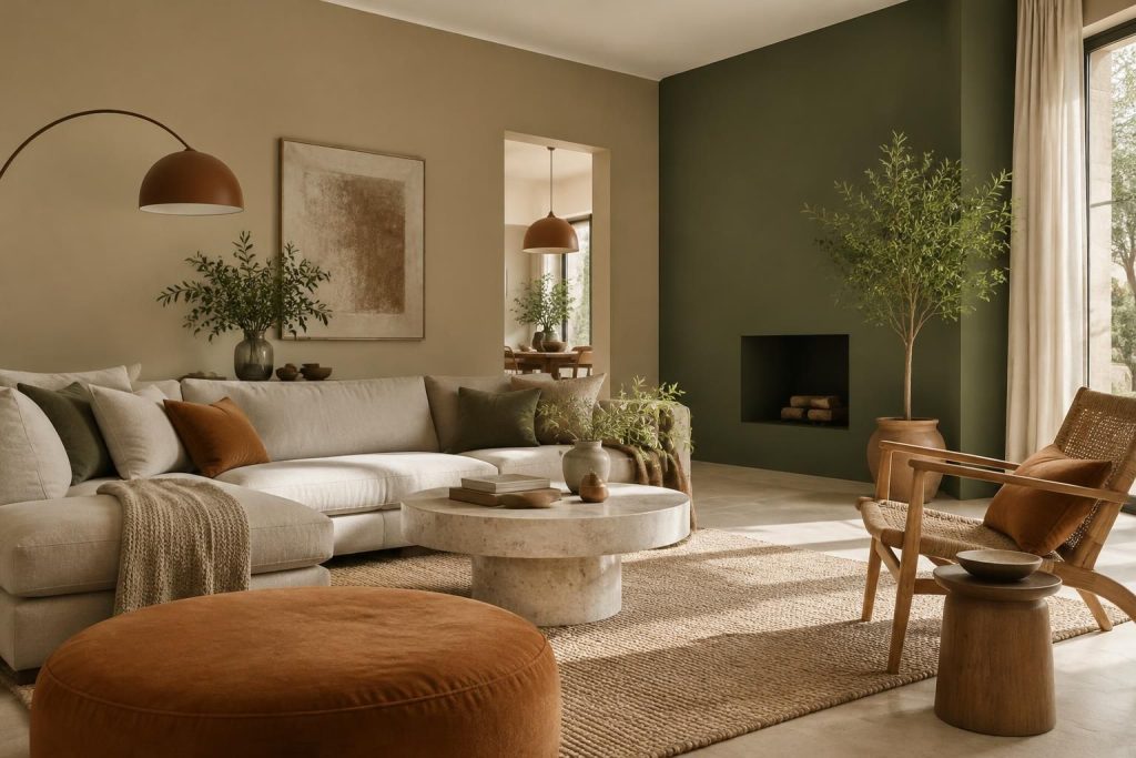 découvrez les couleurs tendance pour les murs du salon en 2025 et 2026, avec des conseils déco pour choisir la teinte idéale.