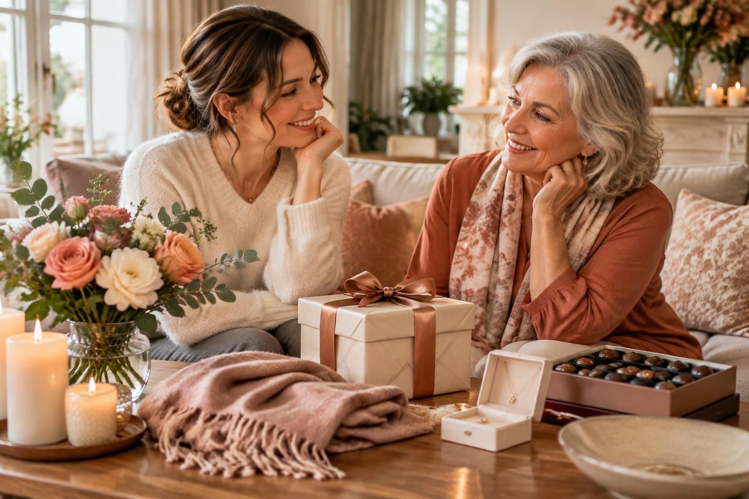 trouvez l’idée cadeau idéale pour votre belle-mère selon son âge et l’occasion : des suggestions attentionnées pour lui faire plaisir sans vous tromper.