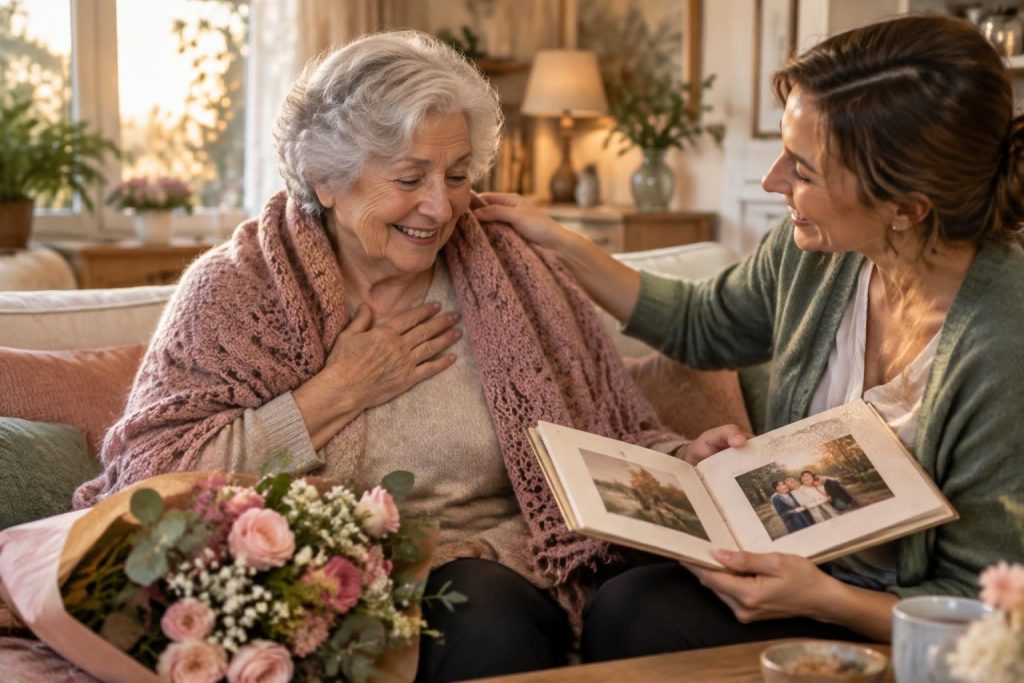 découvrez des idées de cadeaux faits main et adaptés aux grands-mères de plus de 70 ans : des attentions personnalisées, utiles et pleines de tendresse.