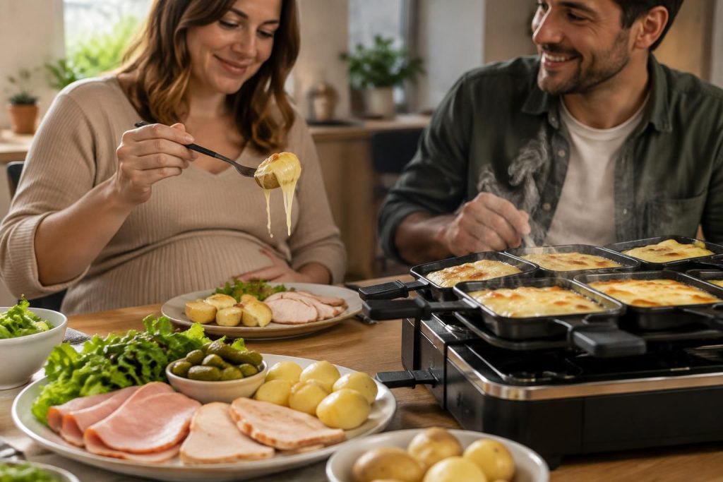 enceinte, découvrez quels fromages pasteurisés et quelles charcuteries bien cuites choisir pour une raclette savoureuse, avec les précautions à connaître.