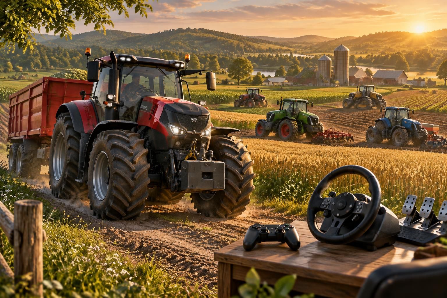 découvrez notre guide des meilleurs jeux de tracteur simulateur sur pc et consoles : comparez les modèles, les fonctionnalités et choisissez celui qui vous convient.